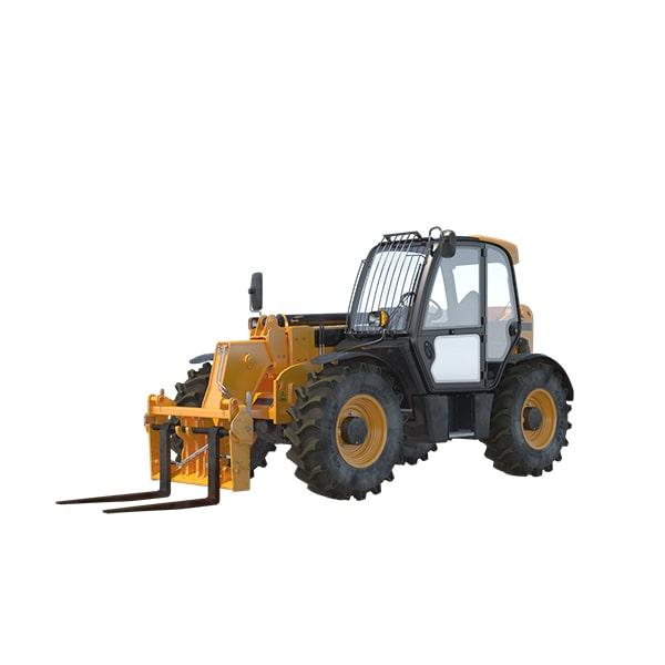 telehandlers can generally extend to heights ranging from 30 to 55 feet